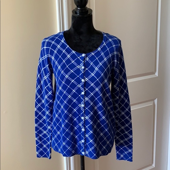 NEW colbalt blue cardigan sweater - Picture 3 of 5